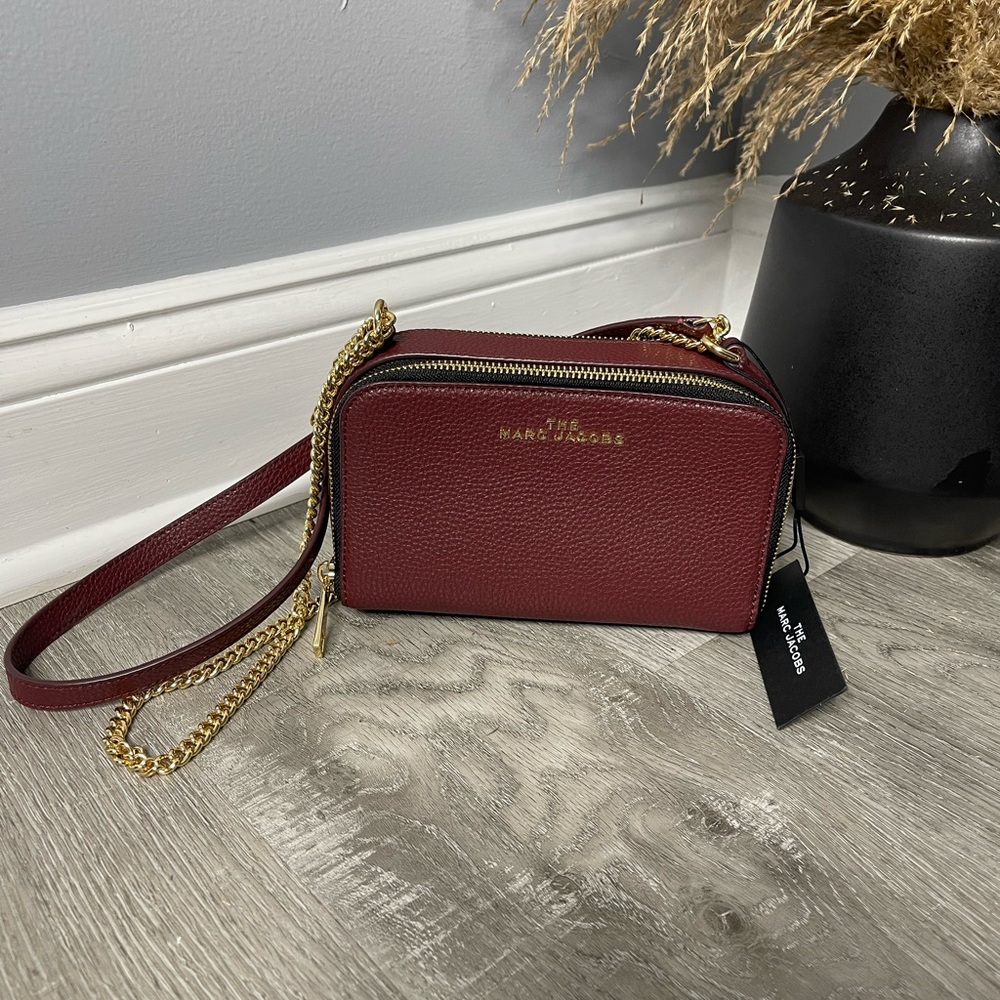 Marc Jacob Leather Shoulder Bag Muscat